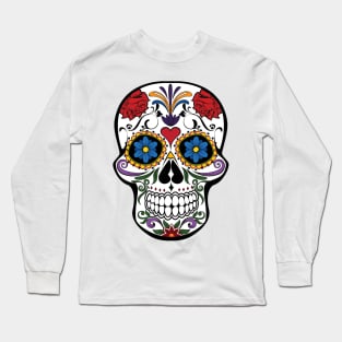 Dia De Los Muertos Day of the Dead Sugar Skull Gifts Long Sleeve T-Shirt